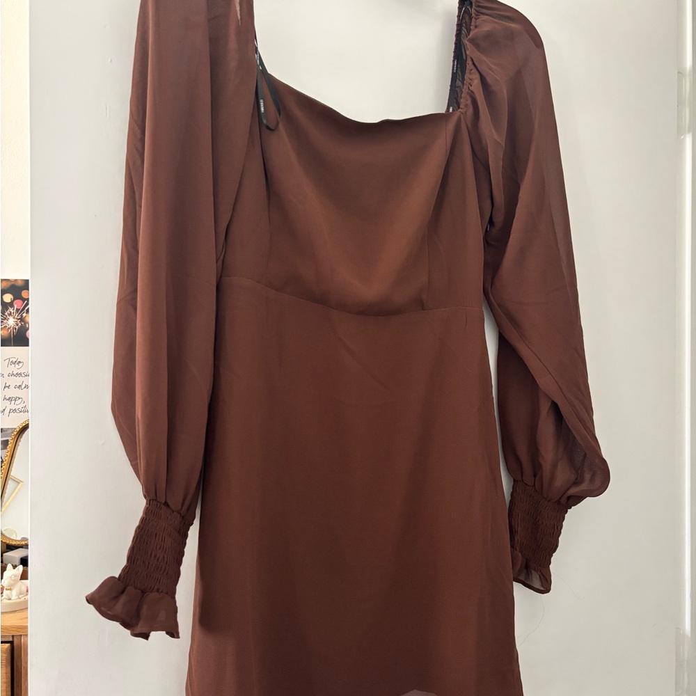 Forever 21 Brown  Mini Dress